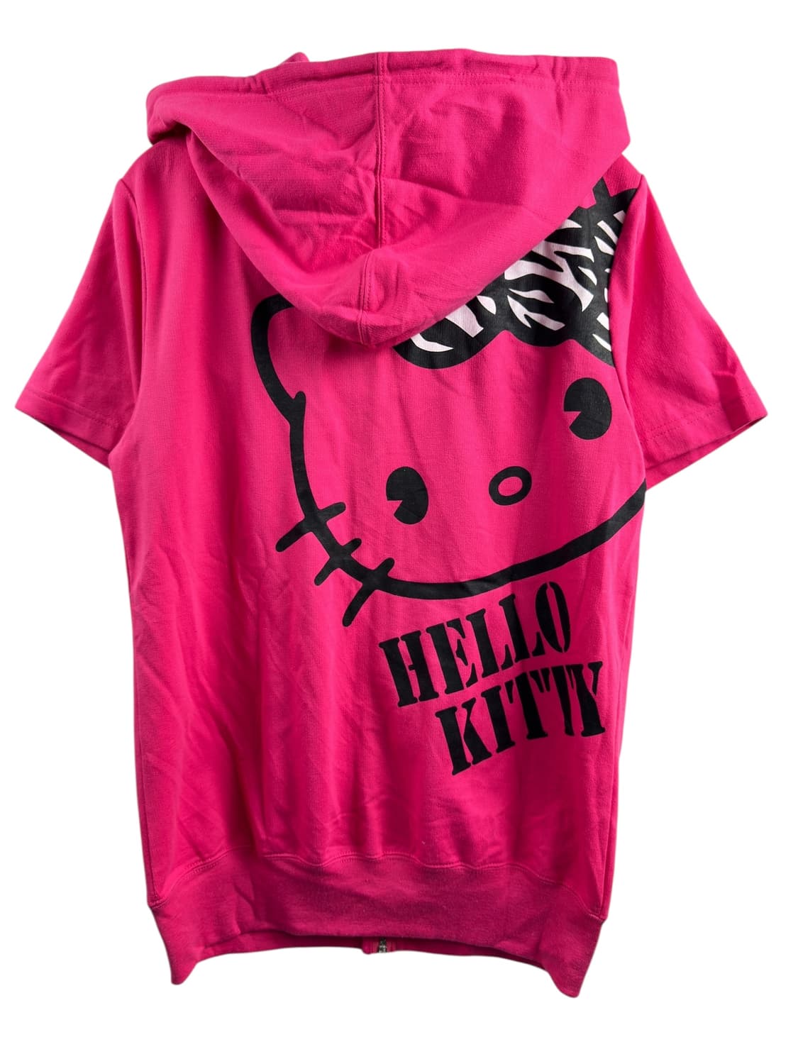 헬로키티 핫핑크 갸루 반팔 후드집업1472 상품이미지1