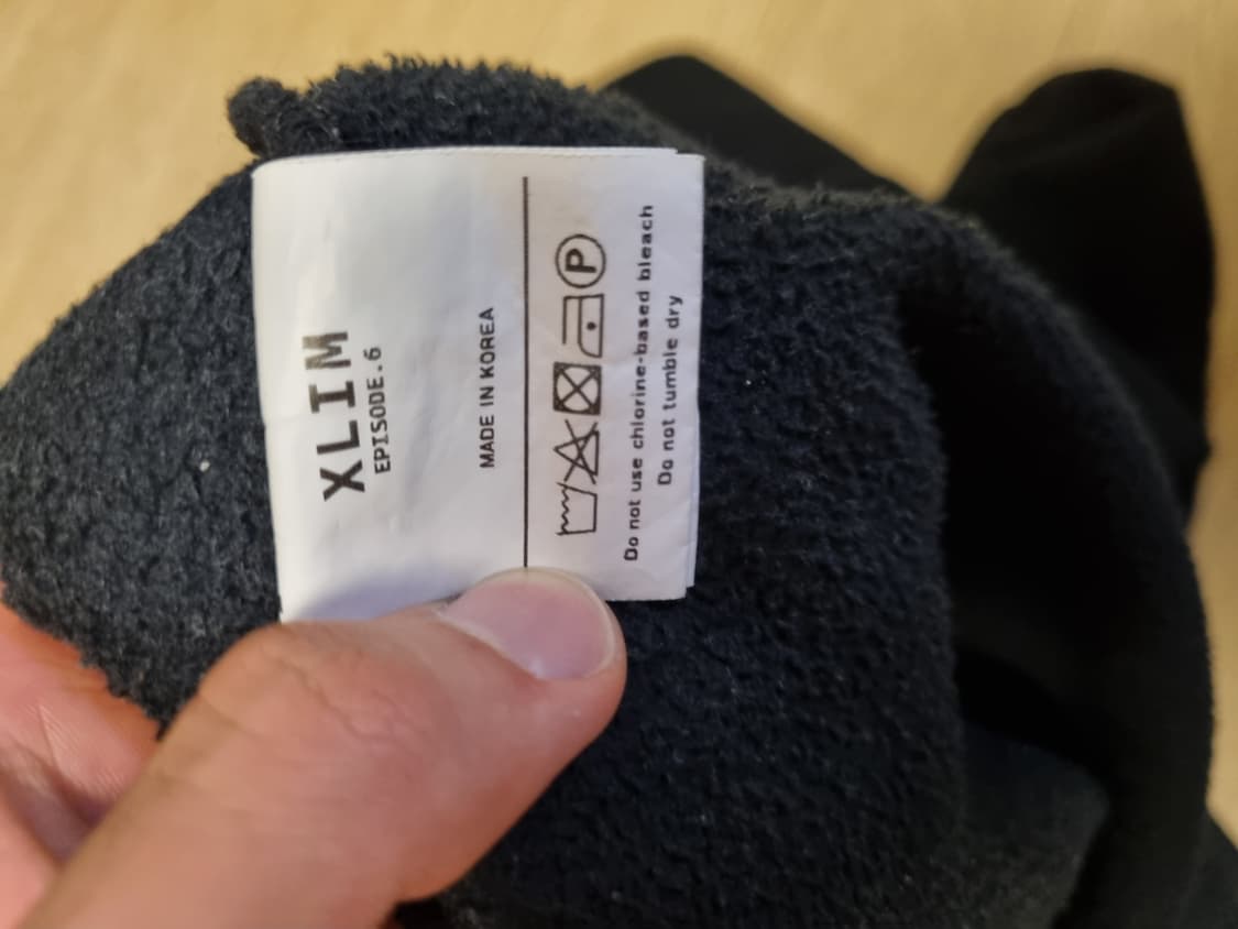 [S] Xlim EP.6 01 HALF ZIP-UP black 상품이미지3