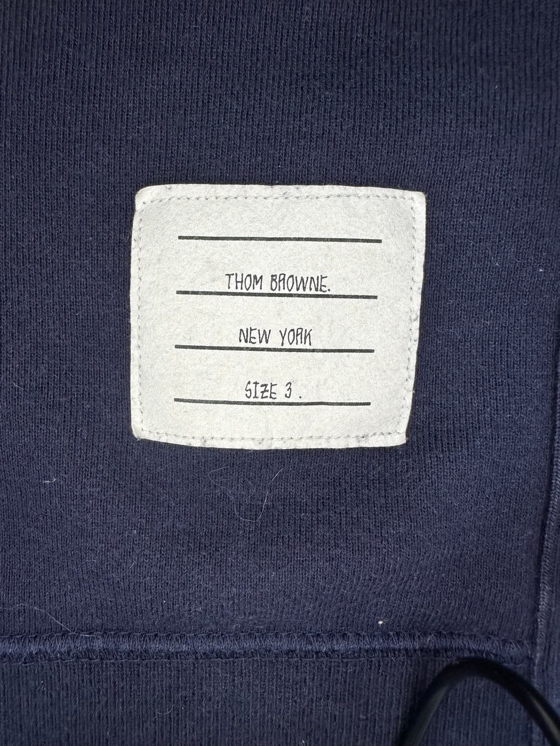 [A급/정품] 톰브라운 네이비 사선 맨투맨 상품이미지4