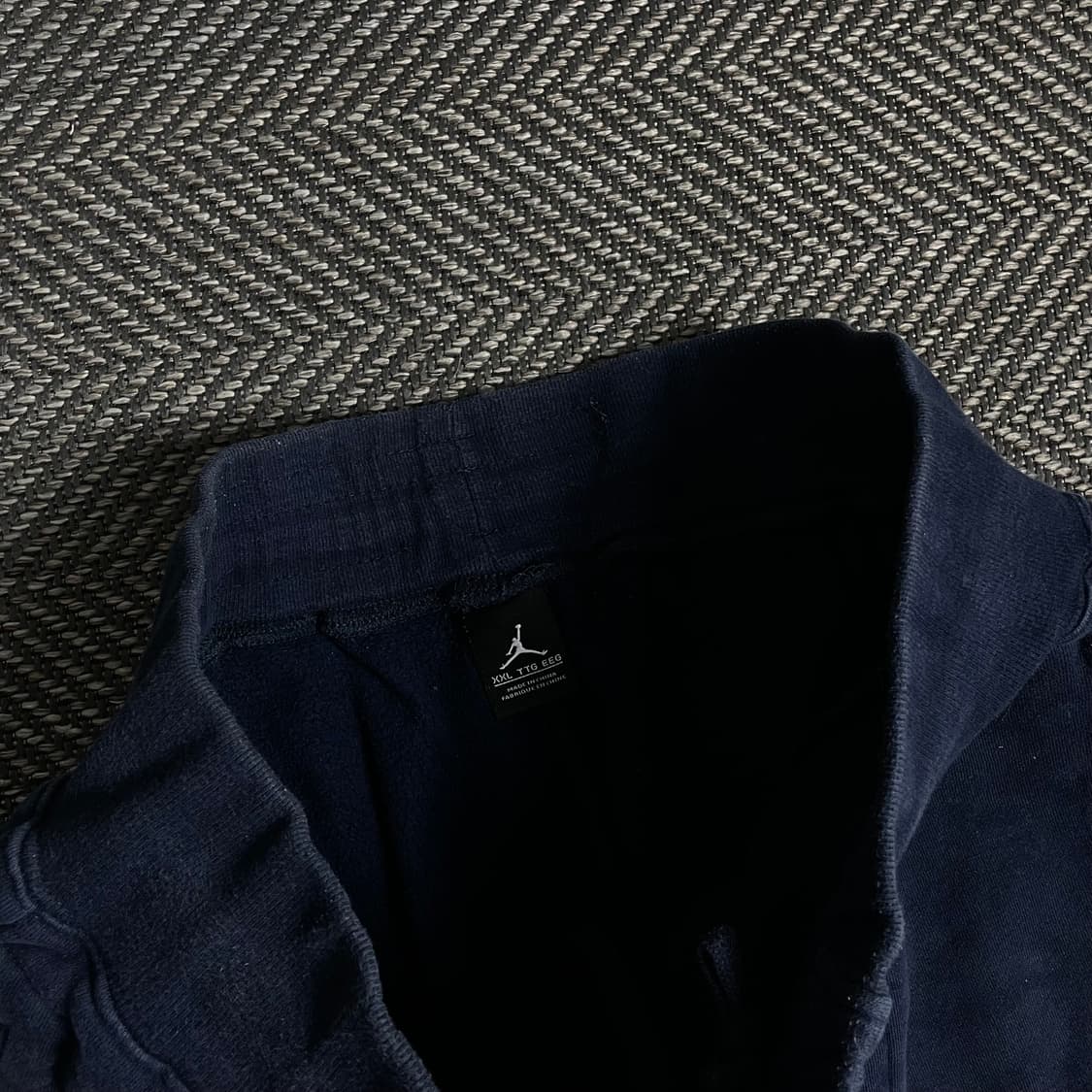 나이키 조던 자수로고 트레이닝 스웻 조거 팬츠 네이비y 4911 상품이미지5