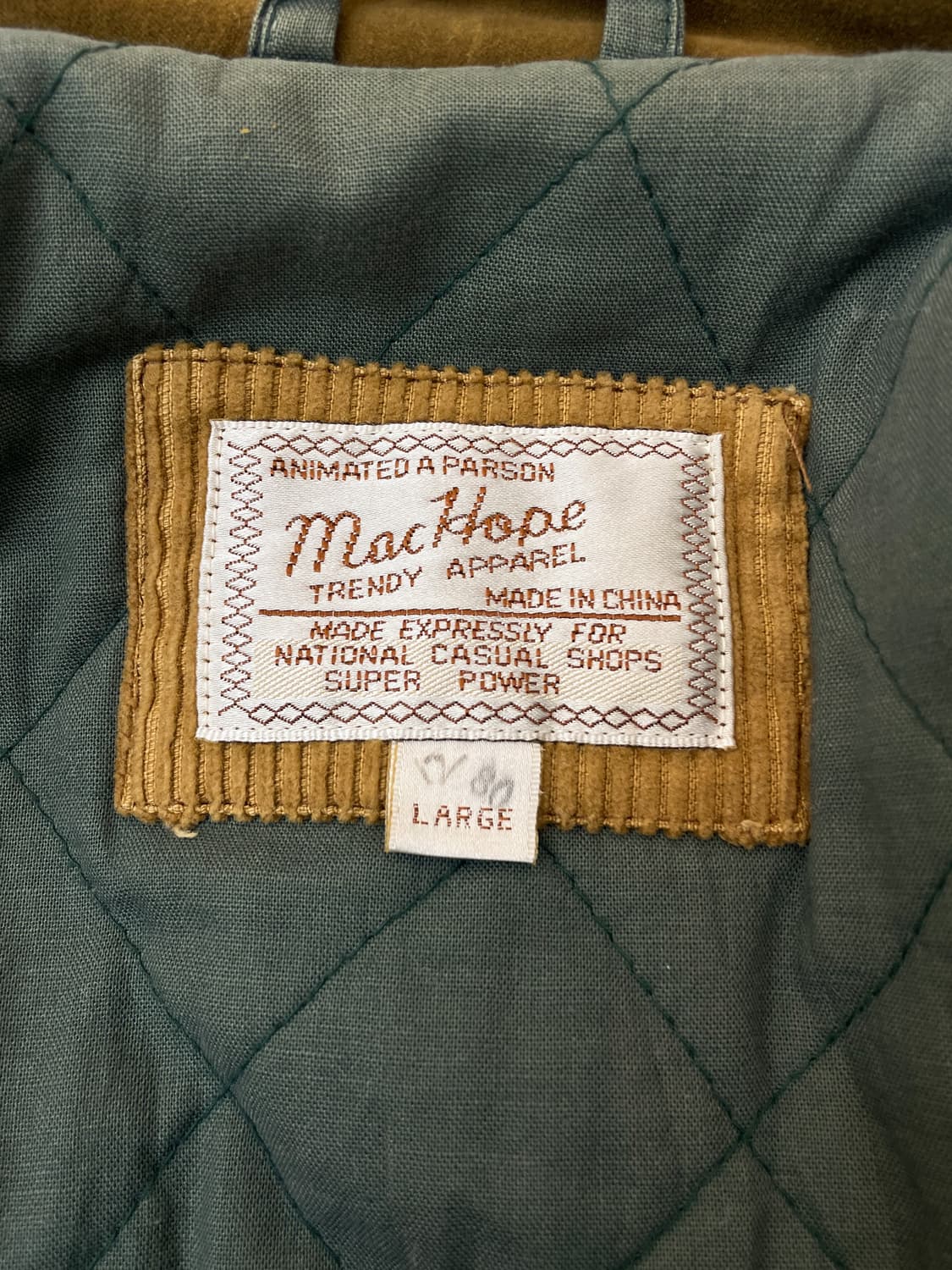 맥호프 투포켓 코듀로이 워크 자켓 상품이미지8