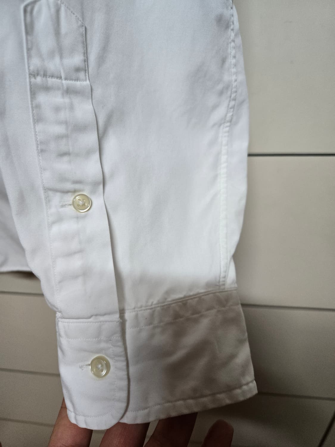 폴로 랄프로렌 남성 화이트 셔츠(L사이즈) 상품이미지5