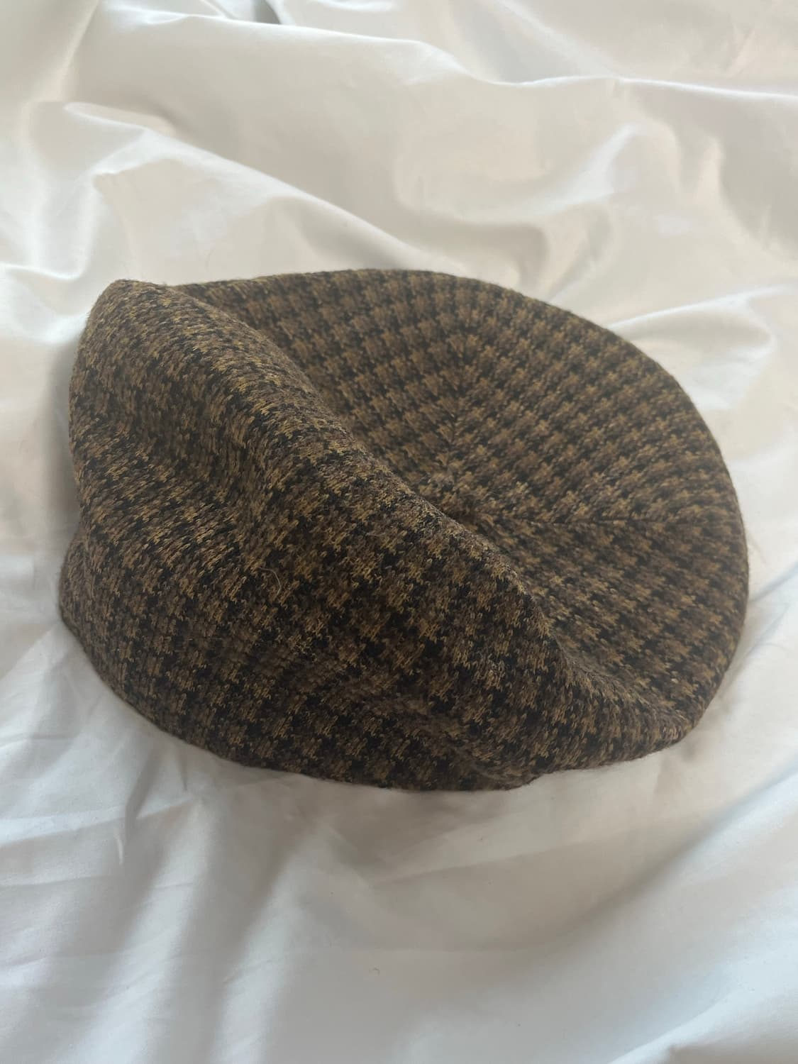 캉골 빈티지 체크헌팅캡 상품이미지1