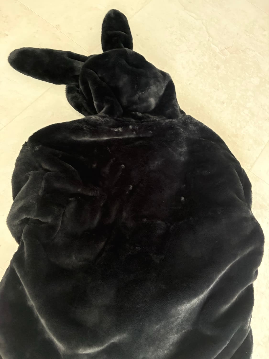 Noemie 노에미 우사기 퍼후드 상품이미지2