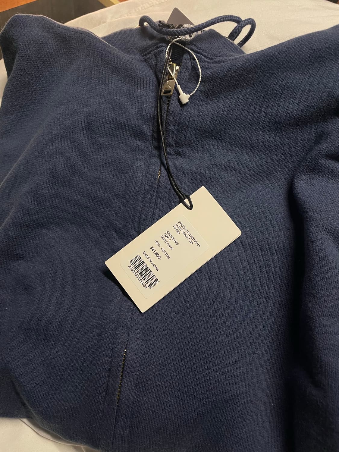 오라리 25Fw 프로덕트 후드집업 5사이즈 상품이미지2