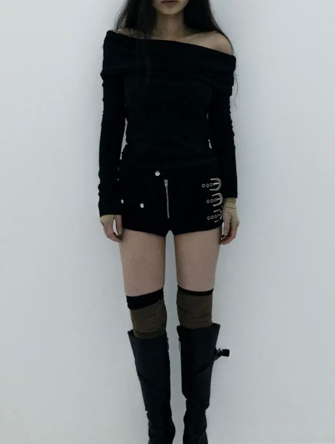 taae 태 Three Belt Shorts 001 벨트 쇼츠 팬츠 M 상품이미지2