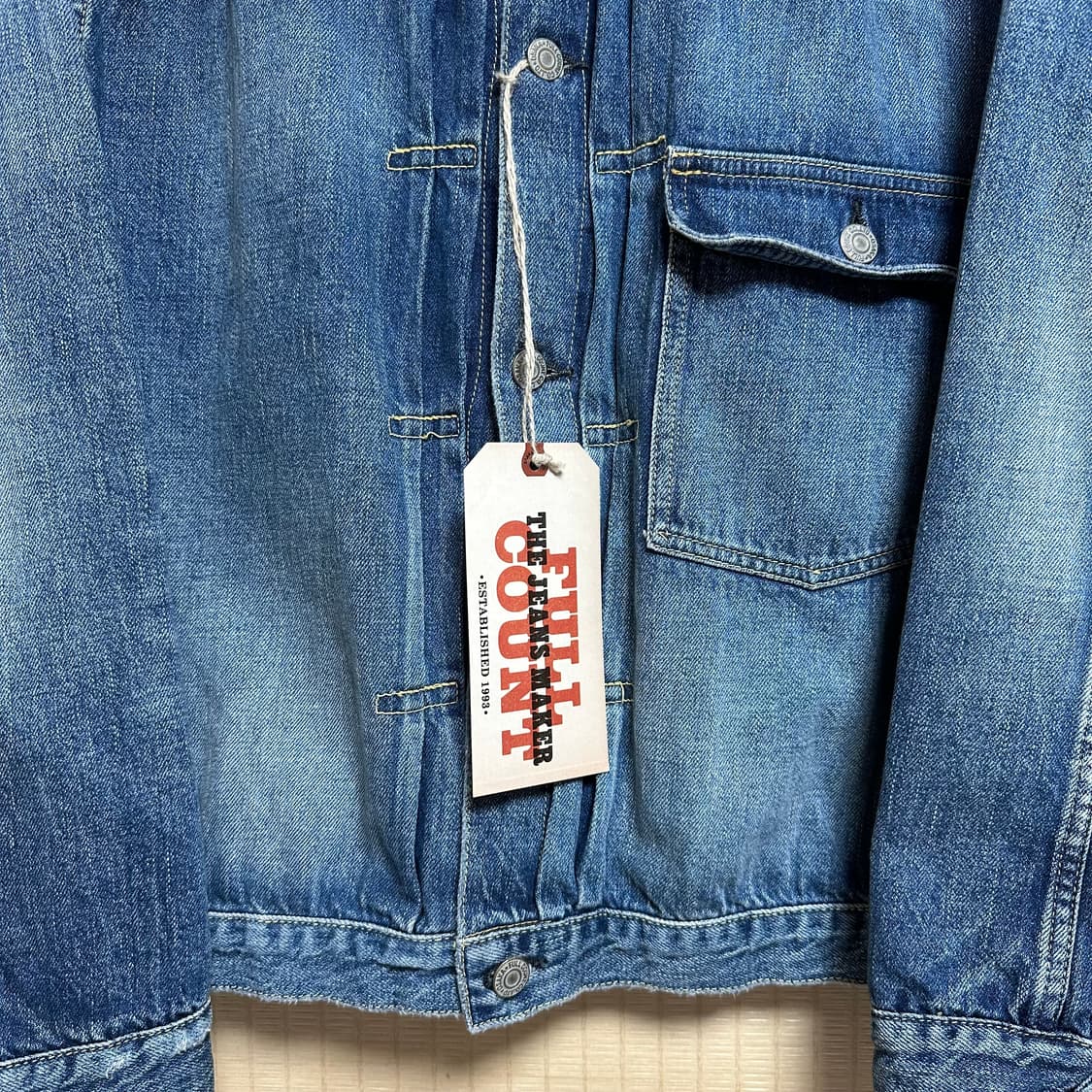 풀카운트 다트포드 1세대 데님 자켓 40사이즈 상품이미지3