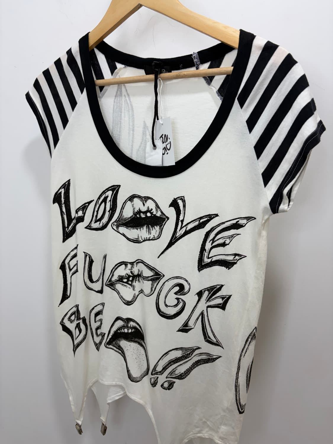 Glad news 글래드 뉴스 락 펑크 반팔티셔츠 상품이미지5