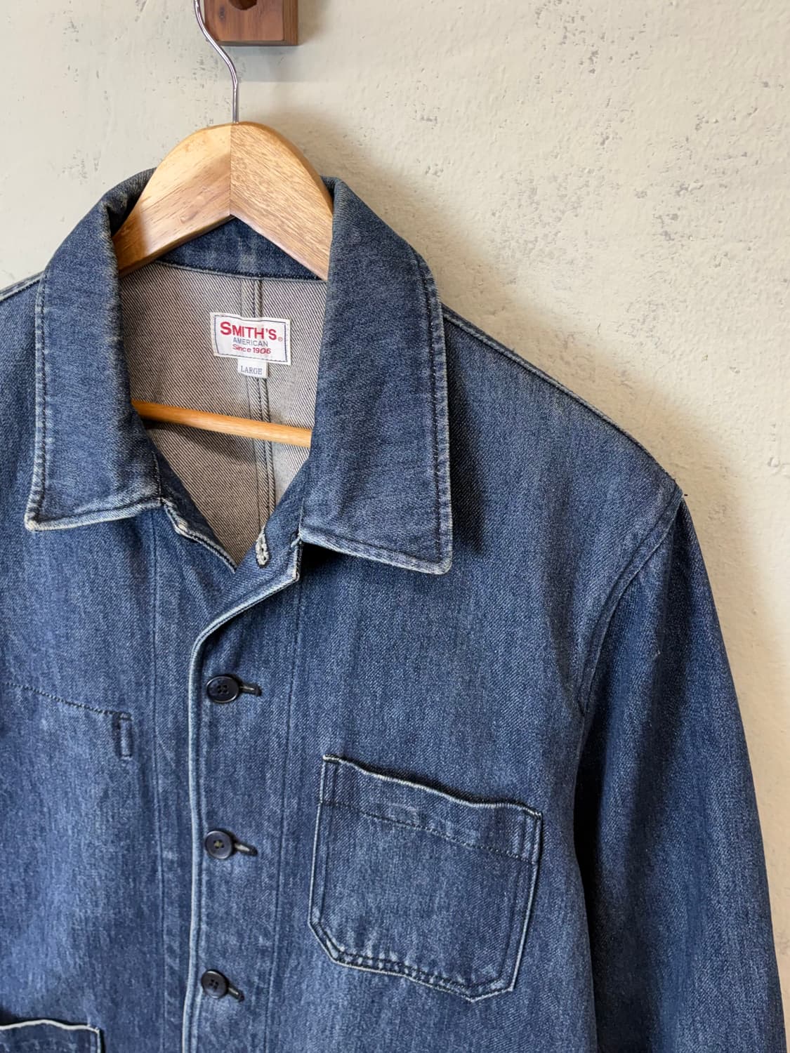 스미스 아메리칸 빈티지 데님 커버올 워크자켓 상품이미지5