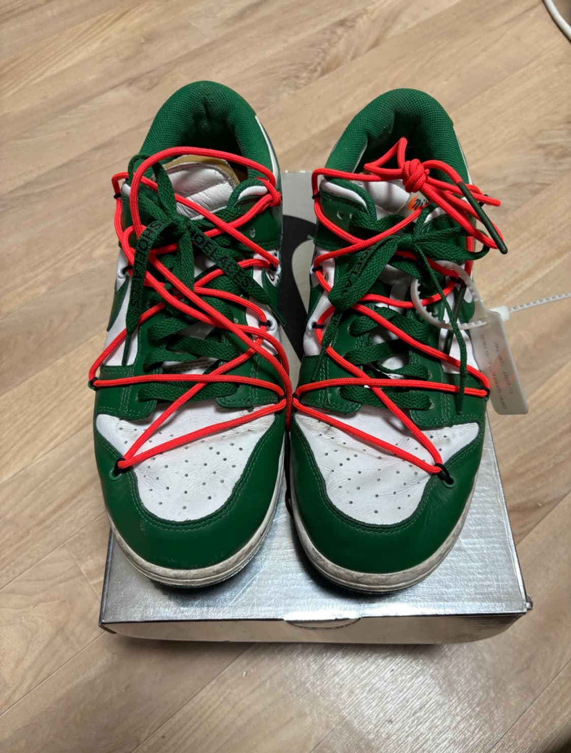 나이키 오프화이트 덩크 그린 290 상품이미지3