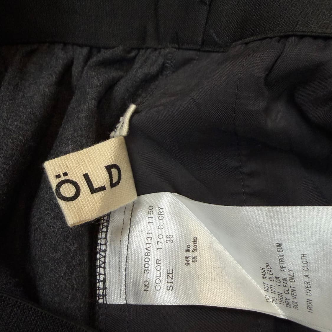 ENFOLD 엔폴드 울 이지팬츠 36 상품이미지4