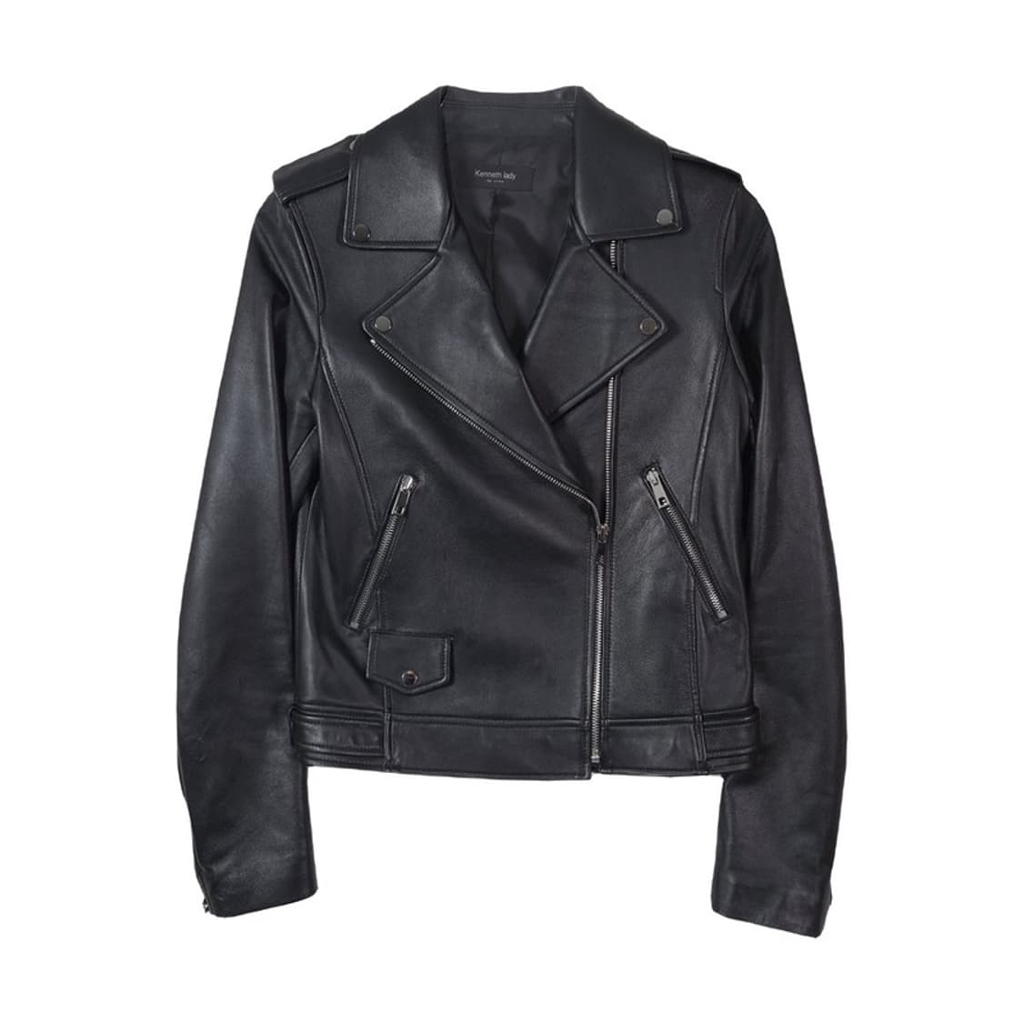 케네스레이디 천연 양가죽 라이더 자켓 55 상품이미지1