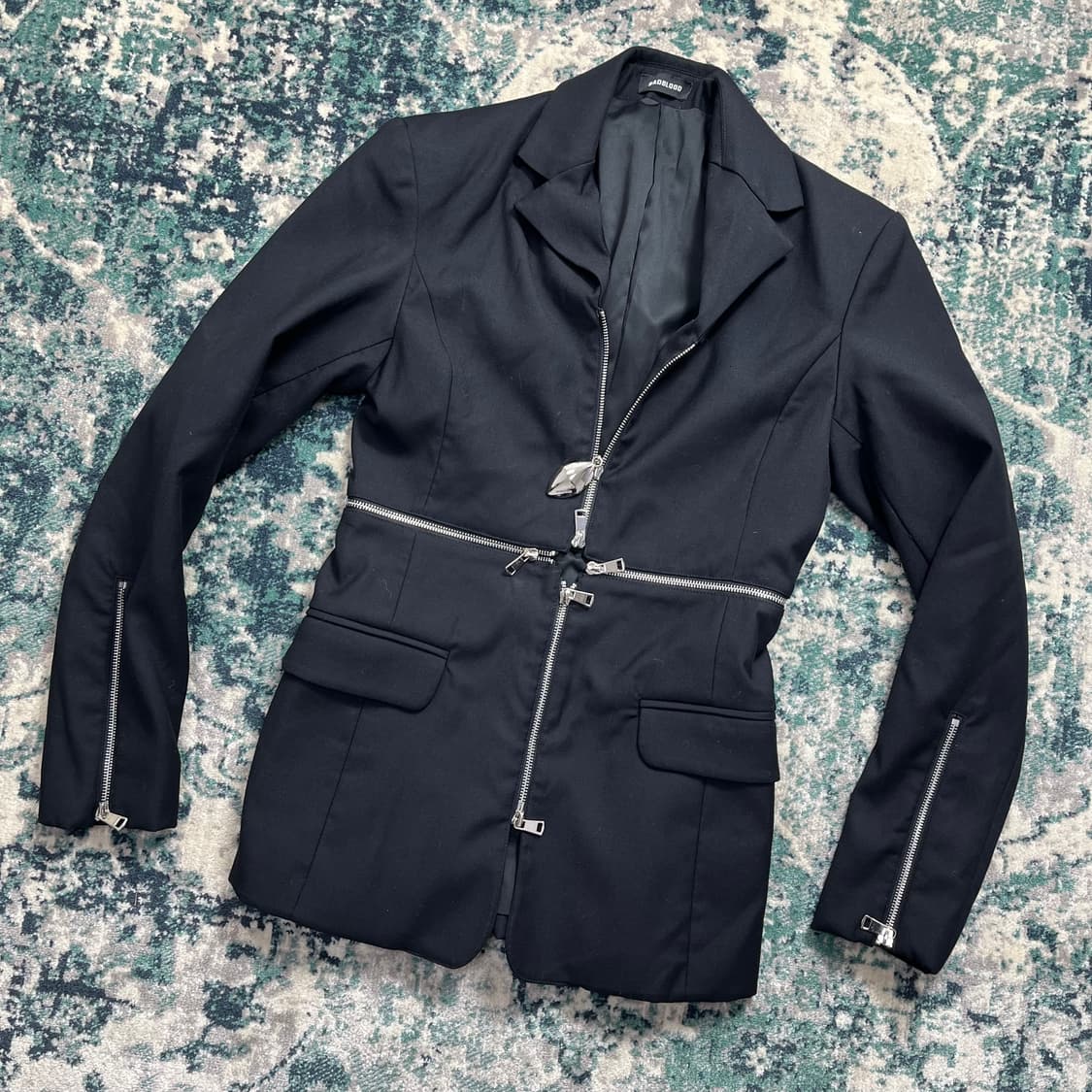 BadBlood 배드블러드 엘립스 디태처블 블레이저 자켓(S) 상품이미지1