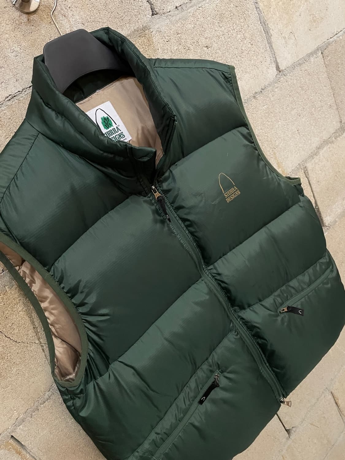 시에라 디자인 패딩 조끼 상품이미지3