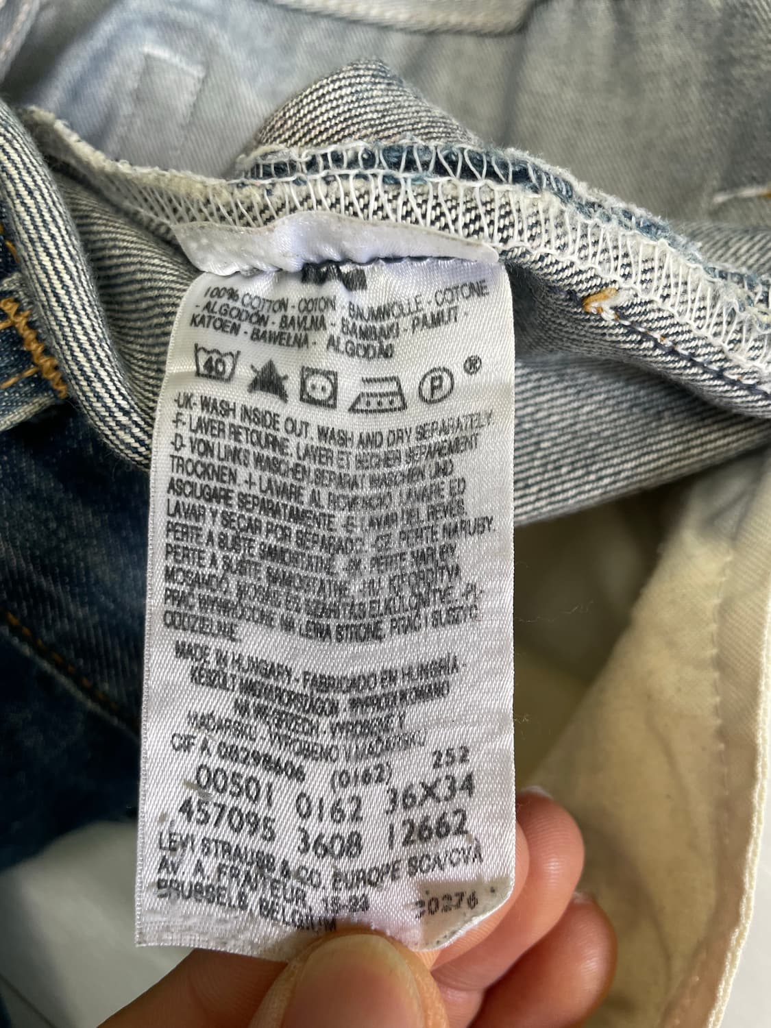 Levi’s 501 데님 팬츠 상품이미지5