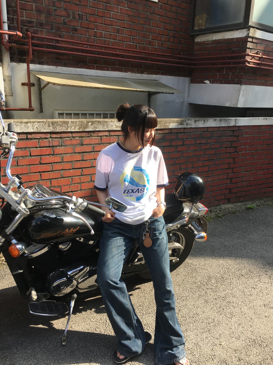 포트 앤 컴퍼니 빈티지 반팔 티셔츠 상품이미지1