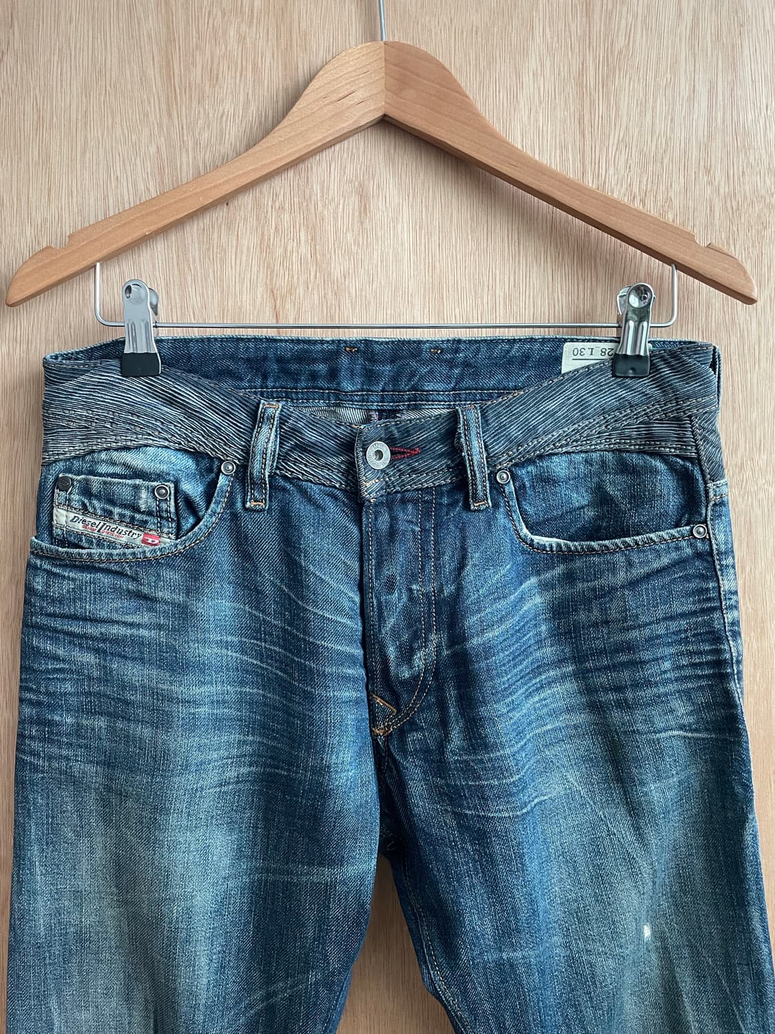 디젤 플레어 데님 팬츠 상품이미지4