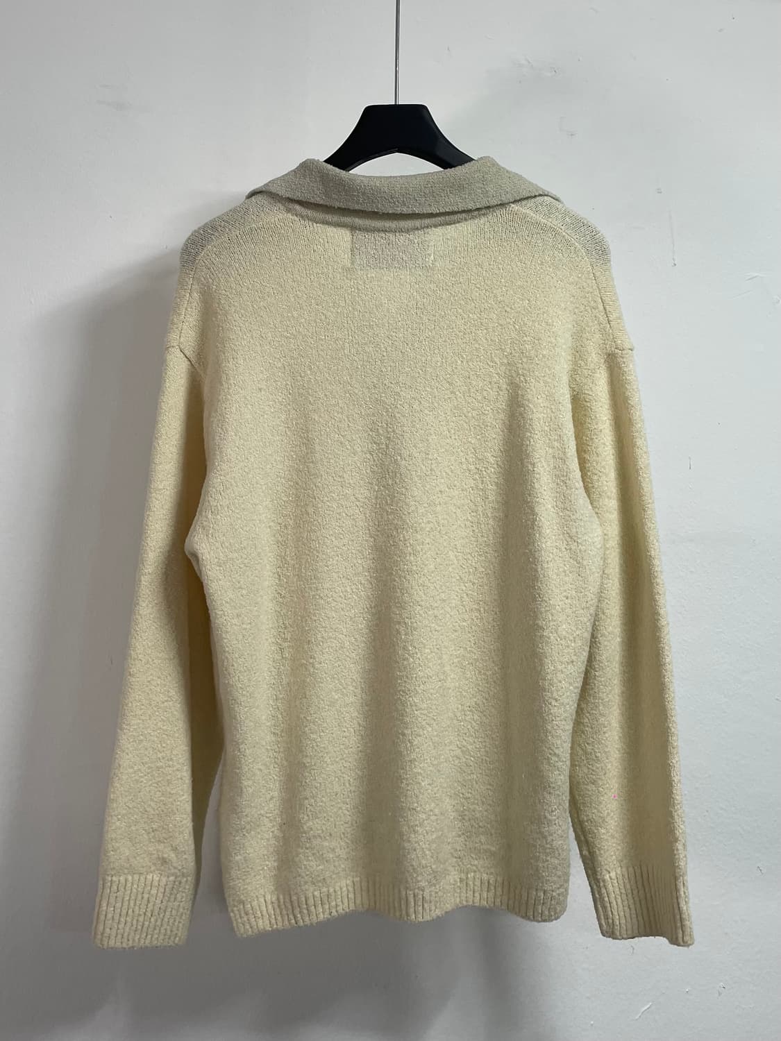 세터 아이보리 카라넥 니트 (on.255) 상품이미지3