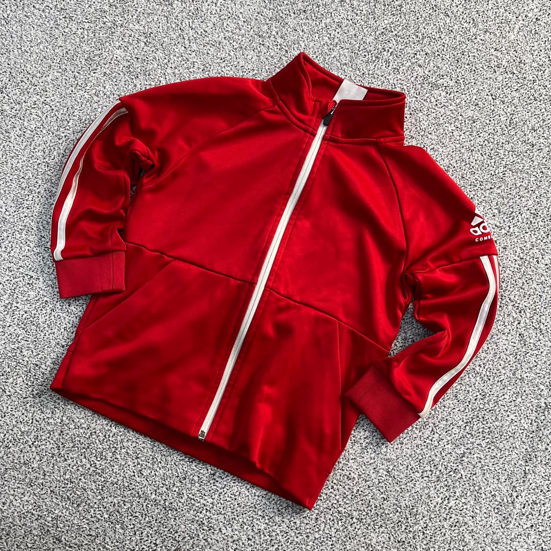 60 아디다스 키즈 져지 집업 0408M 상품이미지1