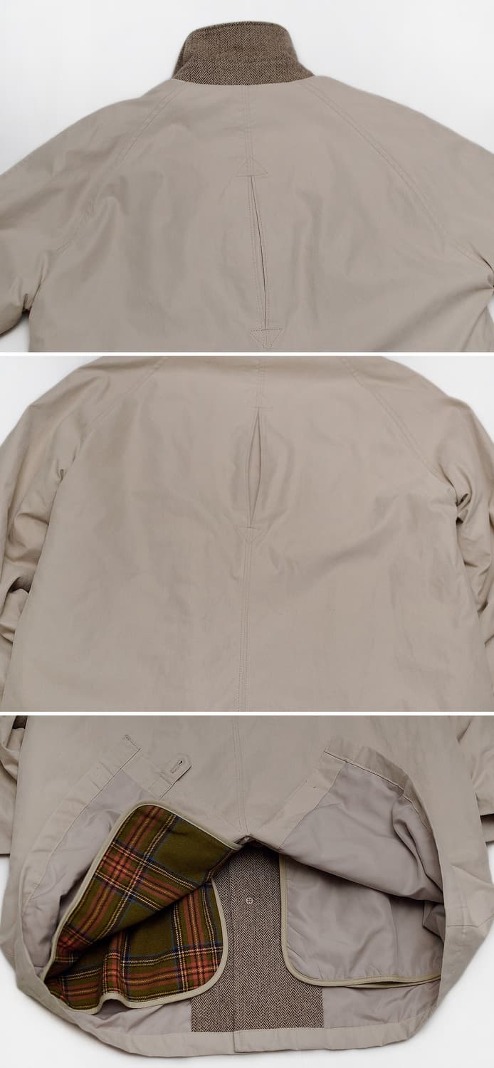 빈폴 클래식 울체크 라이너 패디드 발마칸 코트 (100+) 상품이미지5