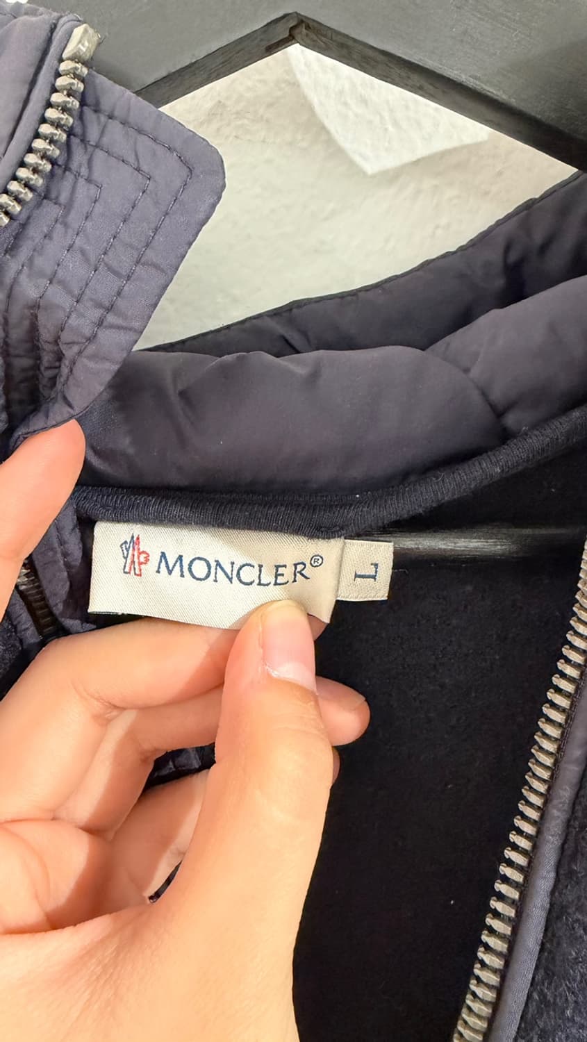 몽클레어 네이비 마글리아 가디건 패딩 집업 재킷 상품이미지7