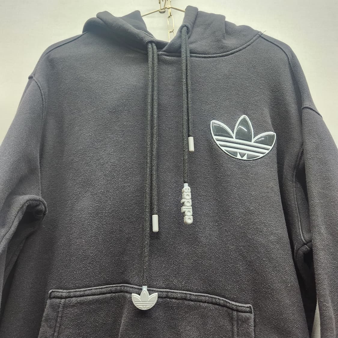 아디다스 실리콘 파이어버드 로고 후드티 S(L) 남여공용 상품이미지2