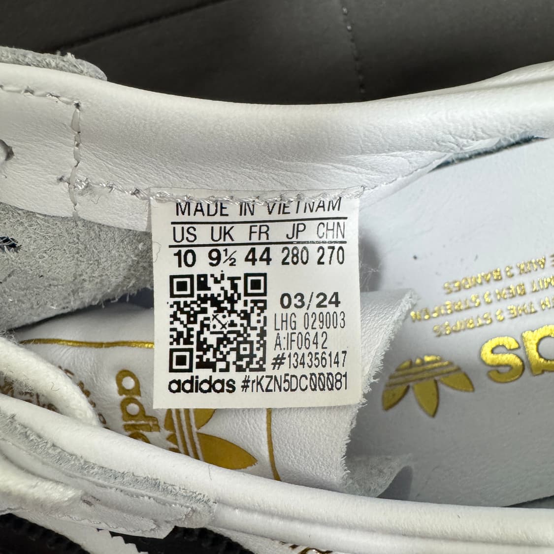 아디다스 삼바 데콘 클라우드 화이트 280 사이즈 IF0642 새상품 상품이미지4