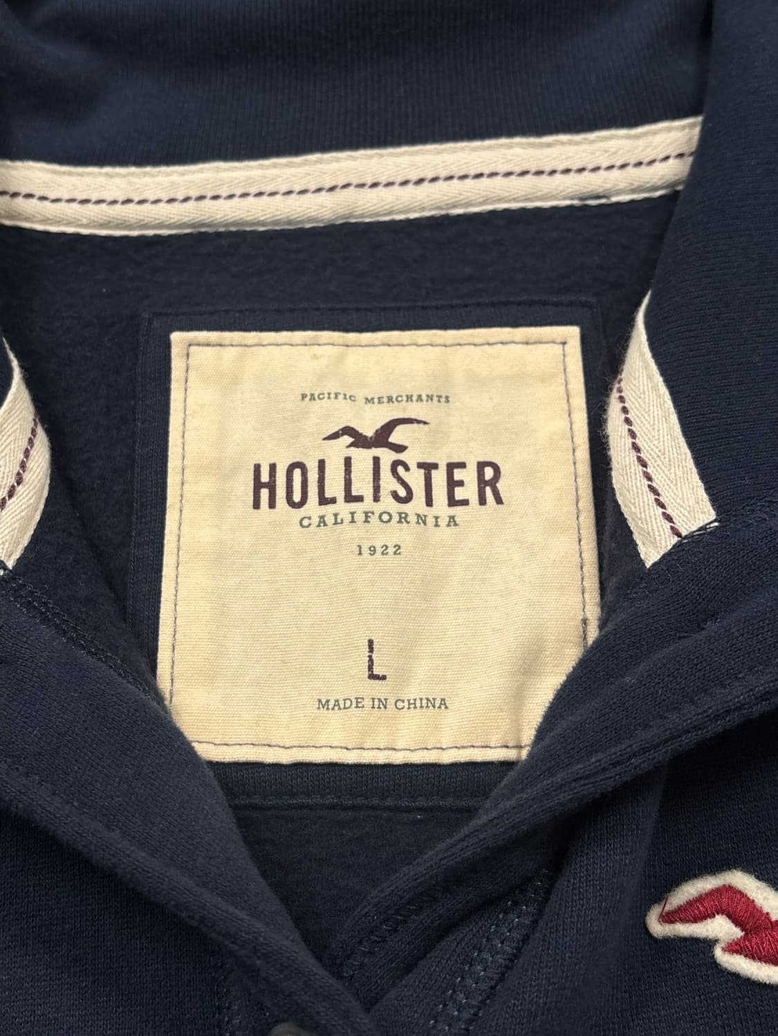 홀리스터 네이비 가디건 자켓 상품이미지6