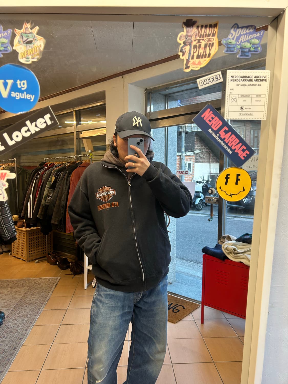 할리데이비슨 스웻집업자켓 상품이미지7