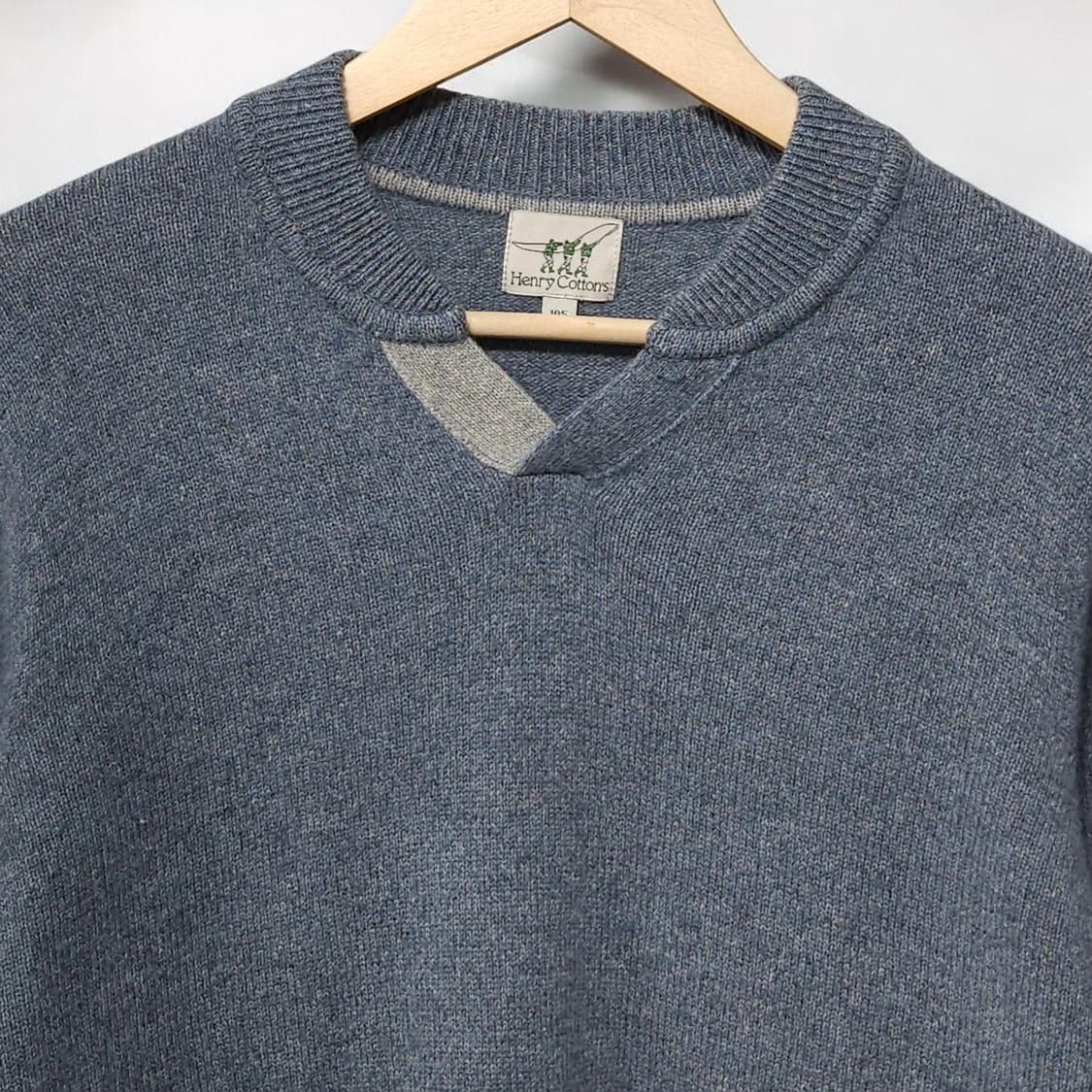 100)헨리코튼 캐주얼 울 니트 상품이미지2