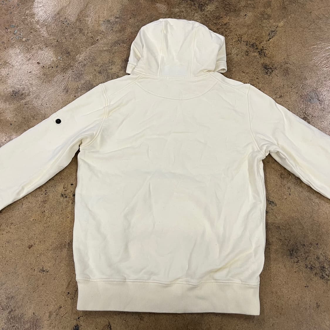 [정품] 스톤아일랜드 아이보리 후드티 b18 상품이미지4