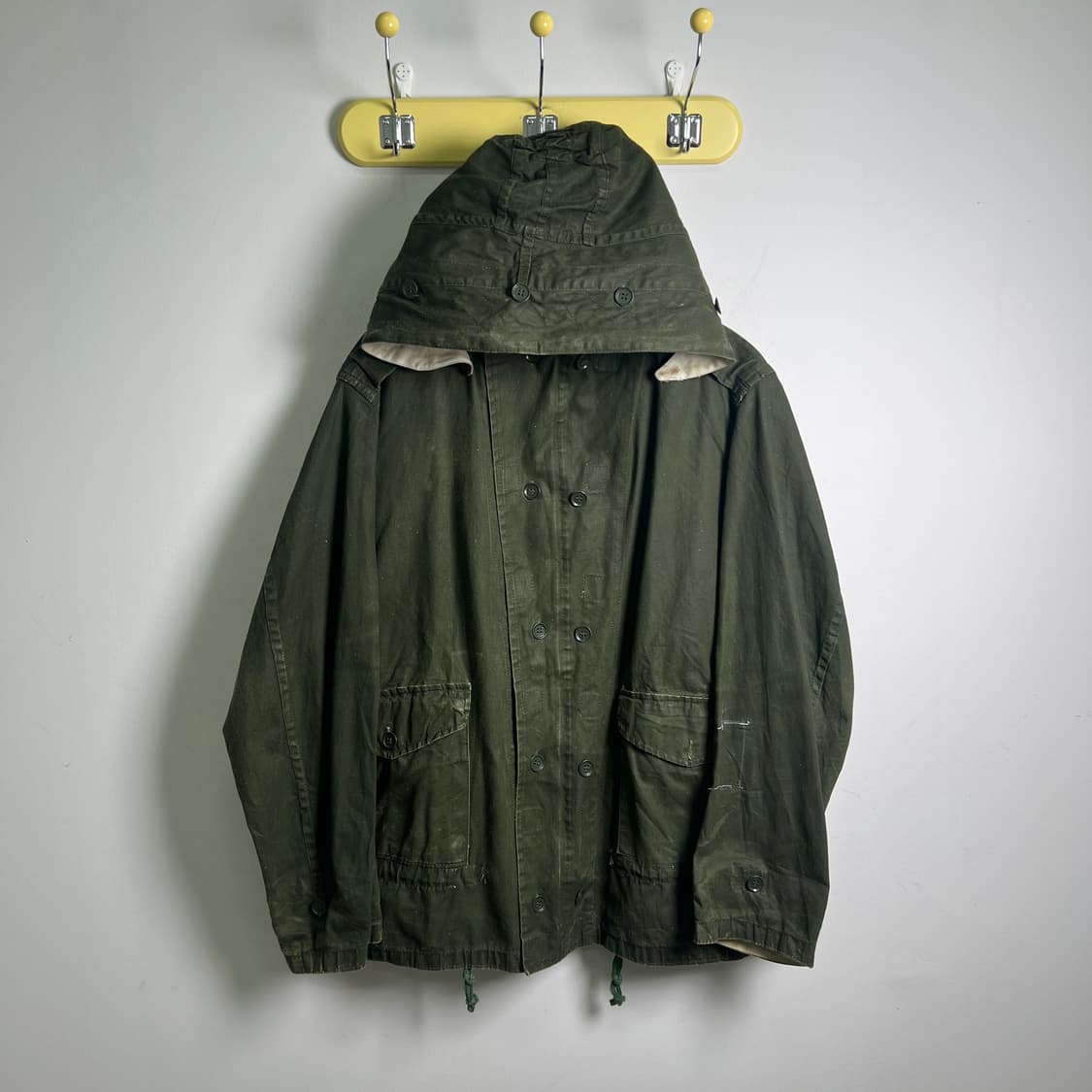 VTG 빈티지 카키 M-64 복각 야상 후드 파카  상품이미지1