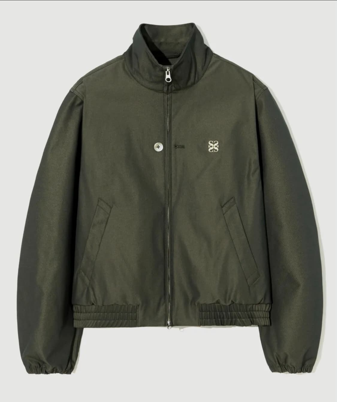 세터 레체투톤 집업 자켓 글리터 그린 브라운 상품이미지1