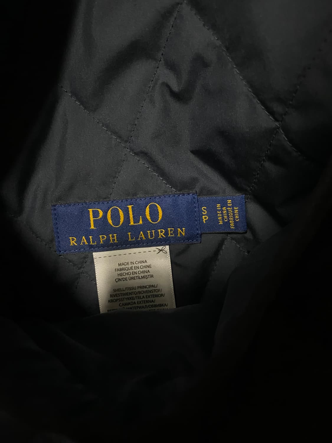 정리, 블랙와치 타탄체크 폴로 양면 리버시블 퀼팅 자켓 상품이미지5