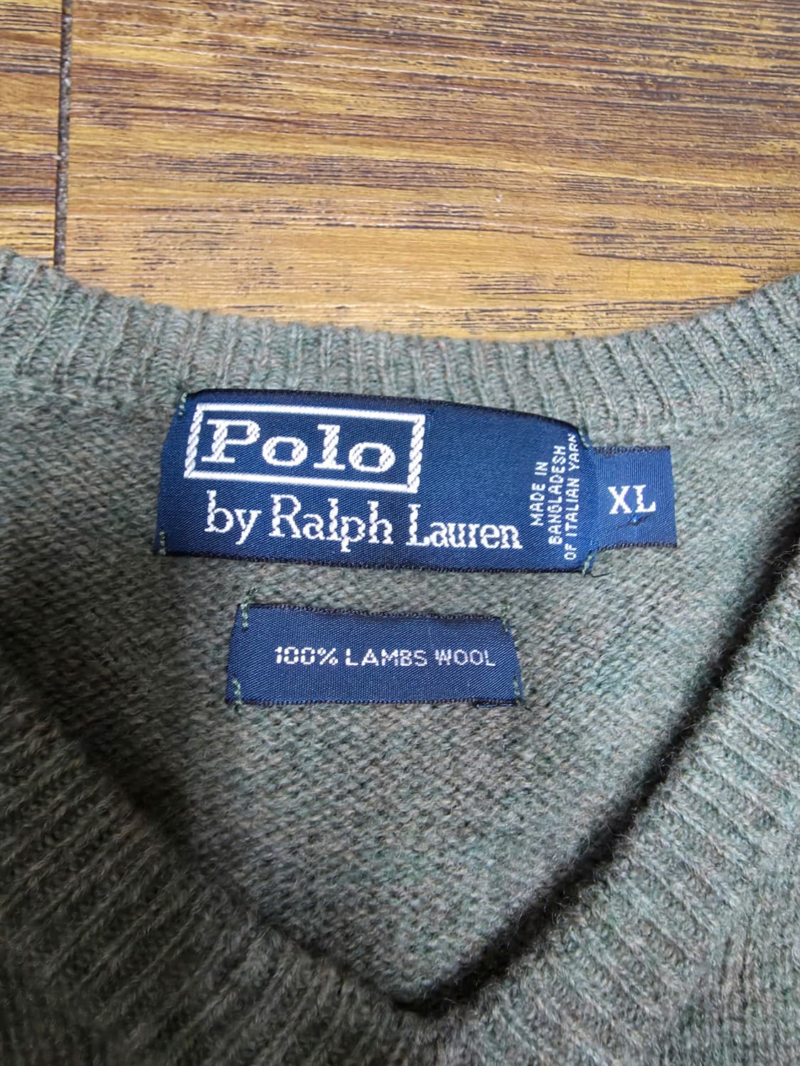 폴로 램스울 니트 상품이미지4