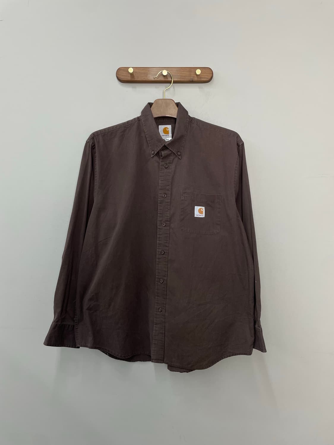 칼하트 브라운 셔츠 H2303 상품이미지2