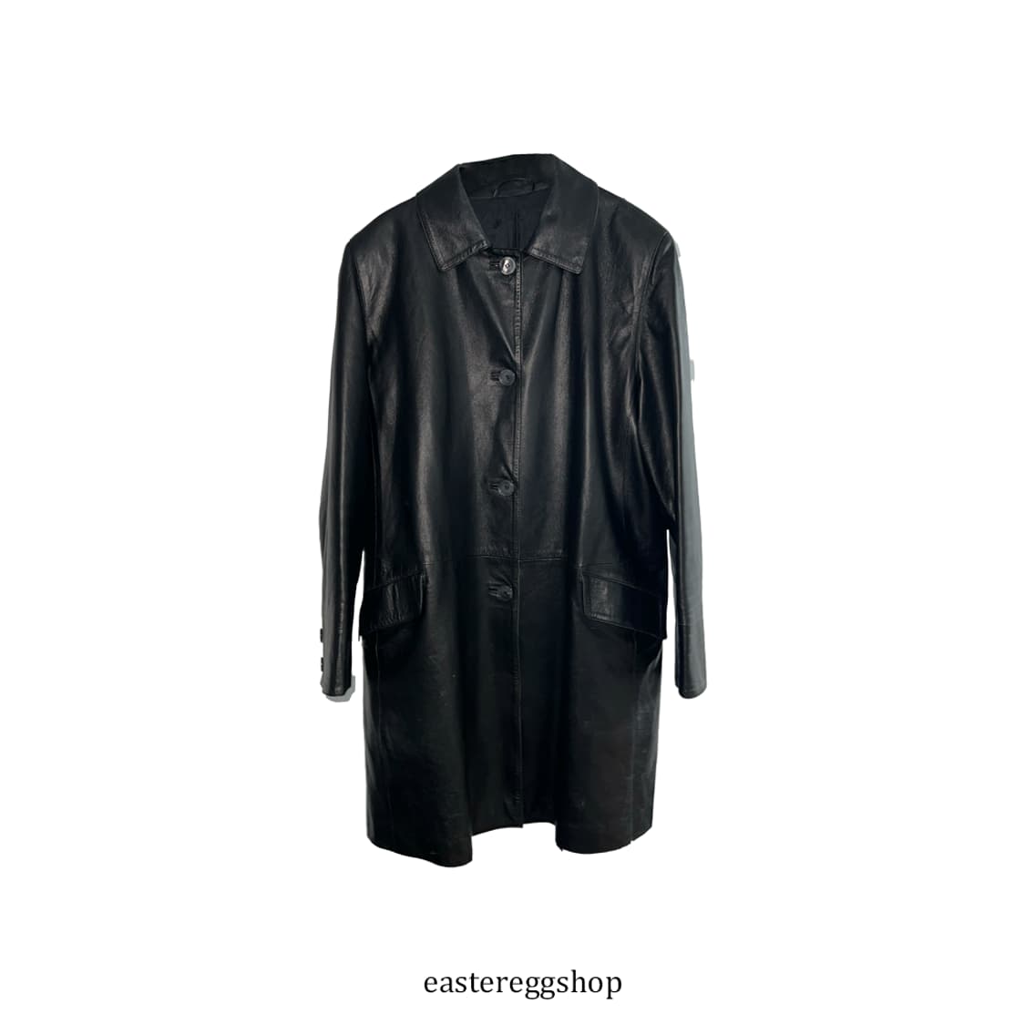 Vintage Leather Coat 상품이미지1