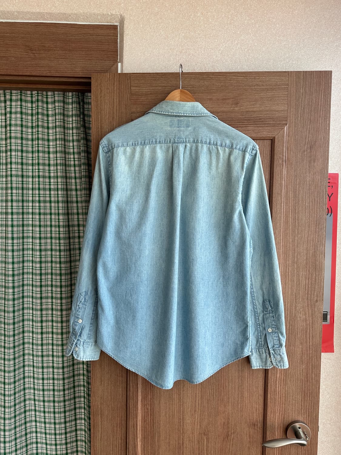 폴로 랄프로렌 투포켓 샴브레이 셔츠 L (95-100) 상품이미지3