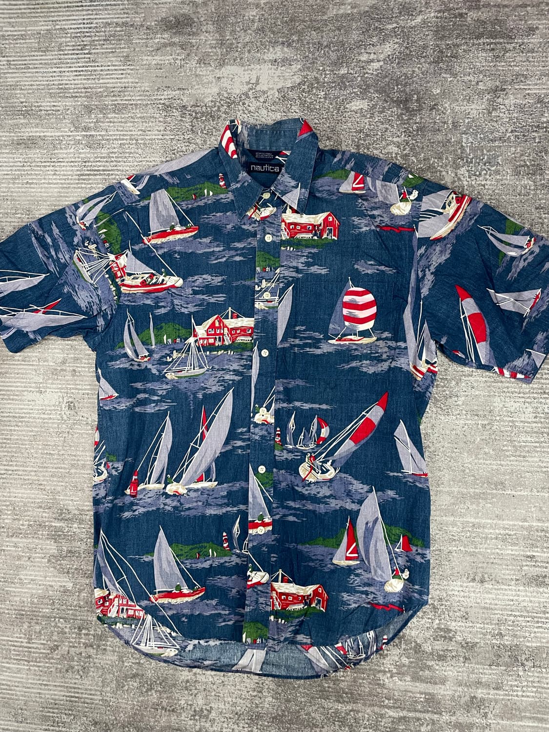 90s NAUTICA vtg shirt 상품이미지9
