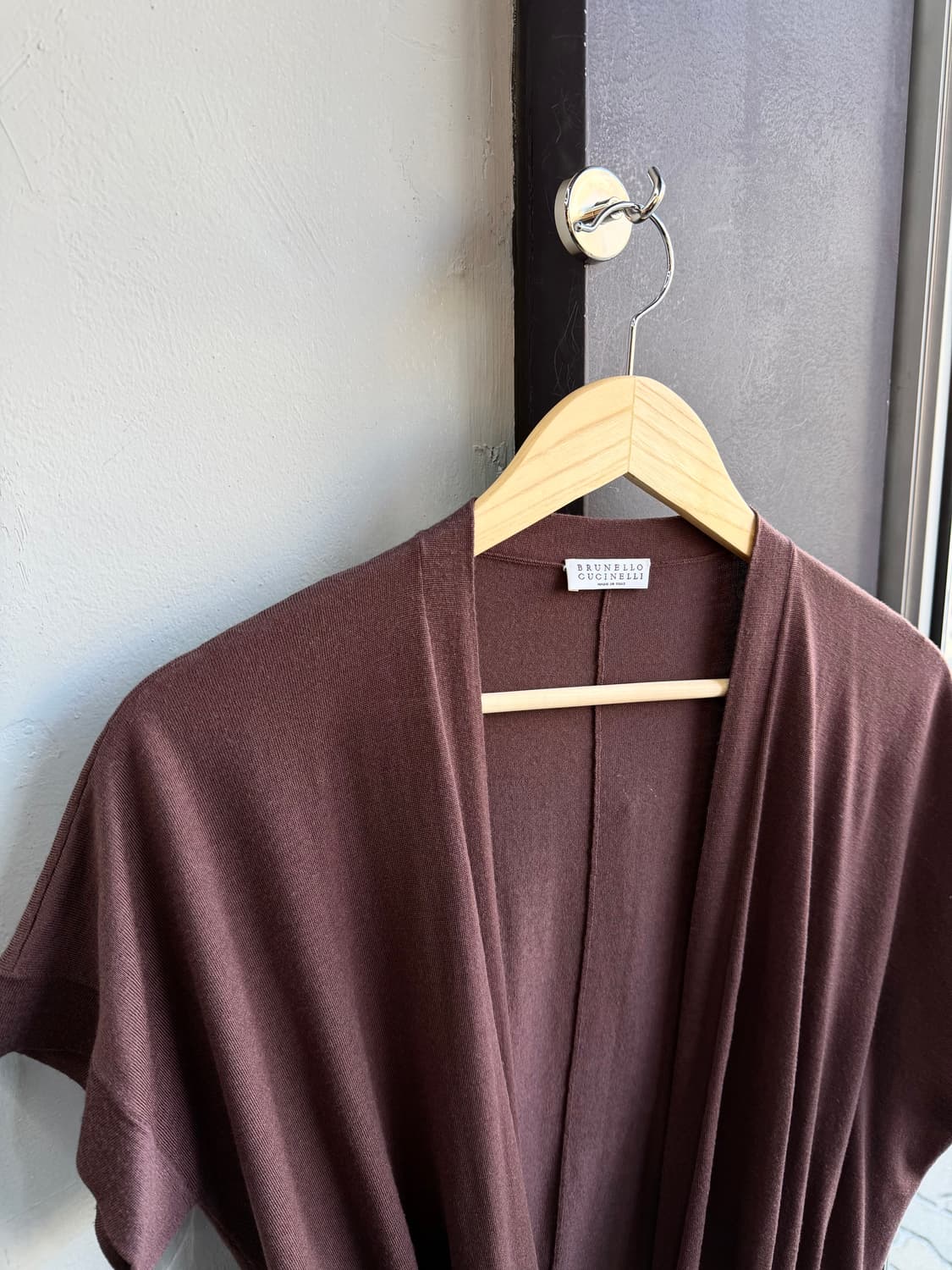 F/ 브루넬로쿠치넬리 라나울 글래스 벨티드 가디건 상품이미지3