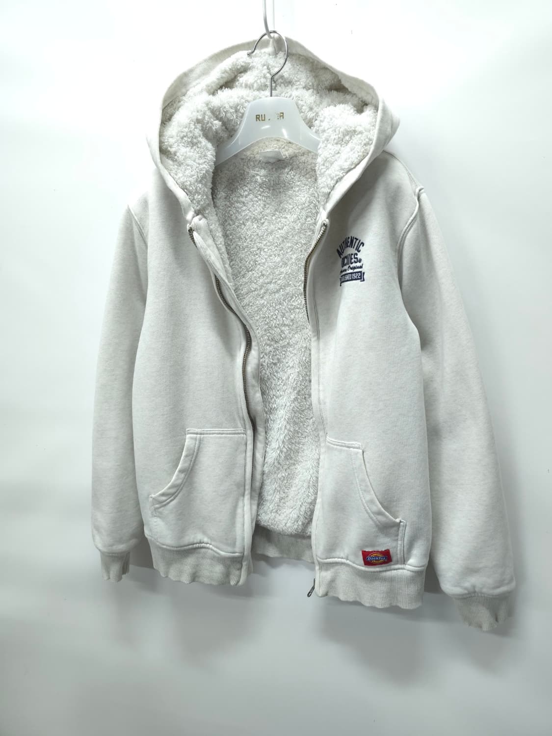 디키즈 오트밀 보아털 후드 집업 (S/90) 상품이미지9