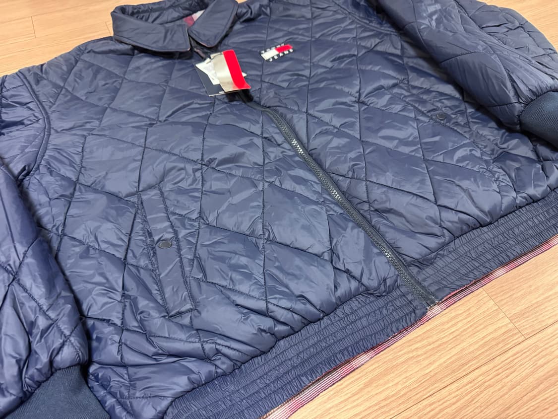 (새상품) 타미진스 리버시블 체크 헤링본 자켓 XXL 상품이미지6