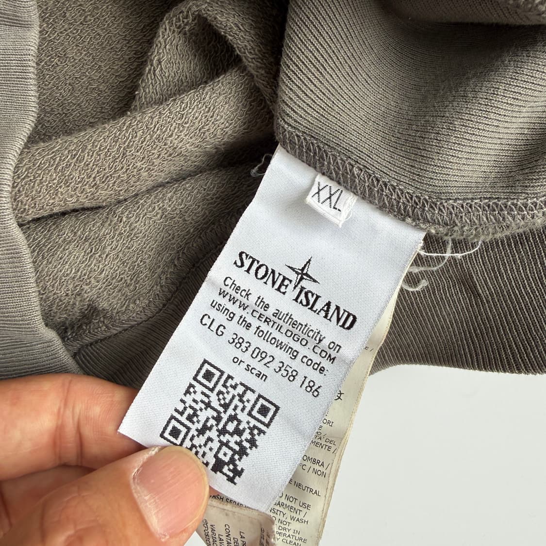 Stone island  스톤 아일랜드 올드이펙트 와펜 맨투맨  상품이미지6