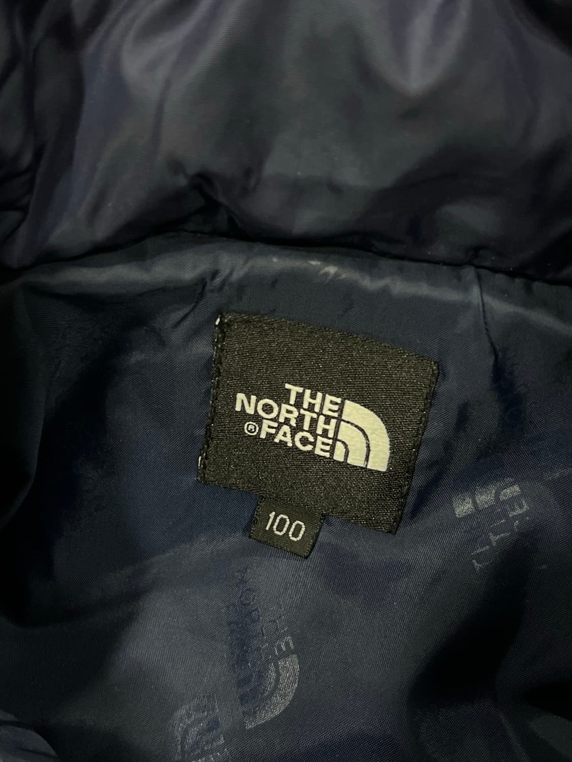 노스페이스 내피패딩 네이비 상품이미지5