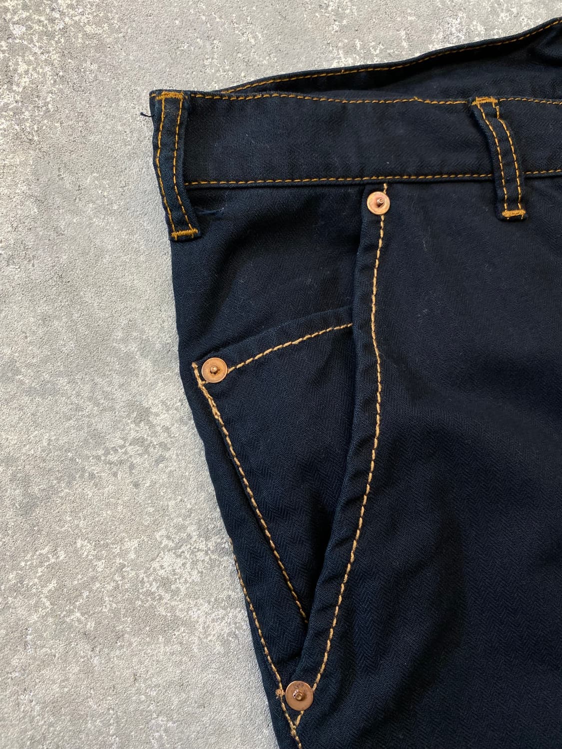 [31] Takeo Kukuchi 타케오 키쿠치 커브드 팬츠 상품이미지4