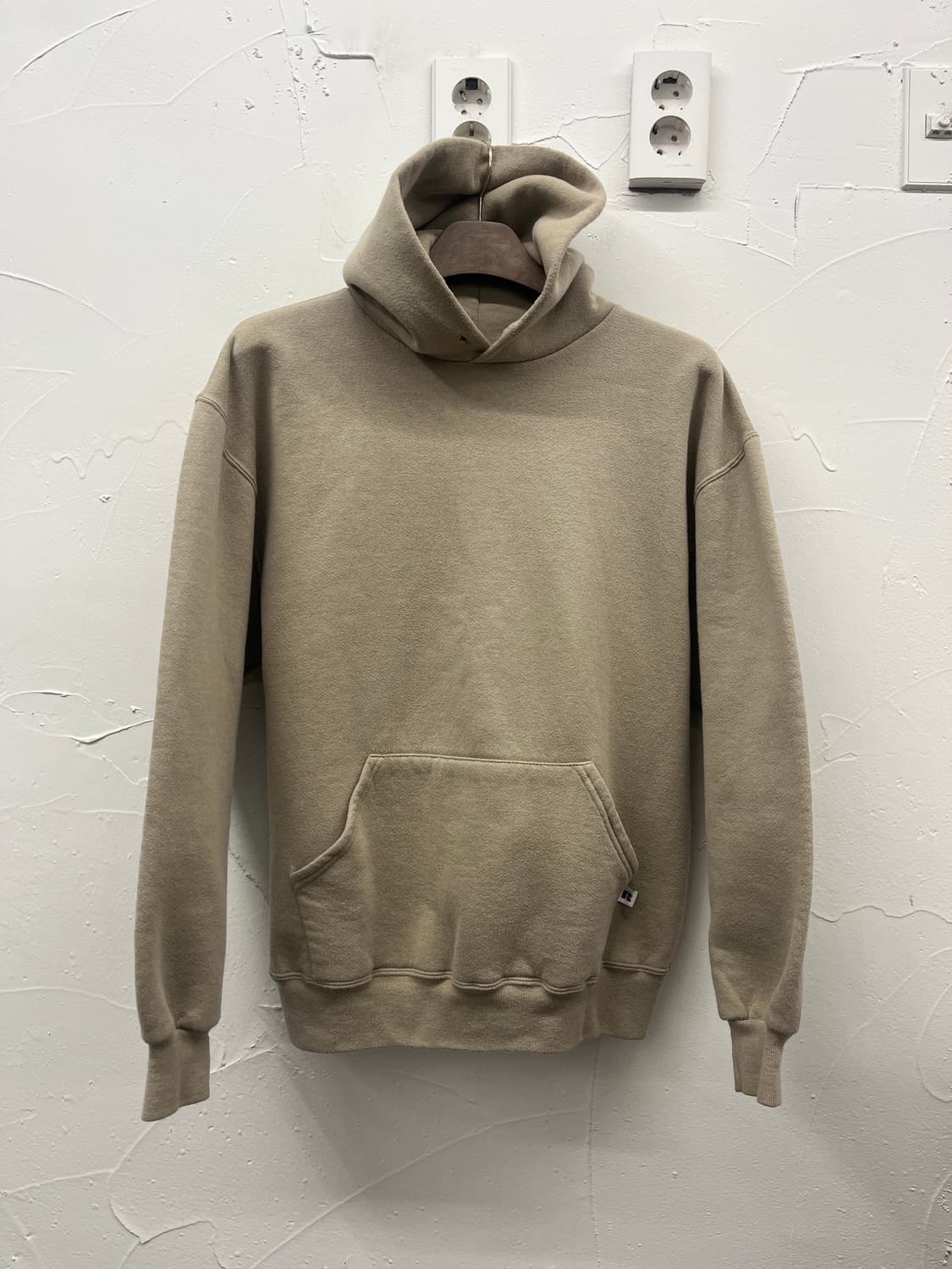 90s USA 러셀 후드 베이지 상품이미지1