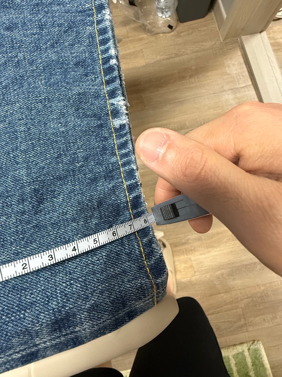 세를로 fct-211 데님 3사이즈(기장수선o) 상품이미지8