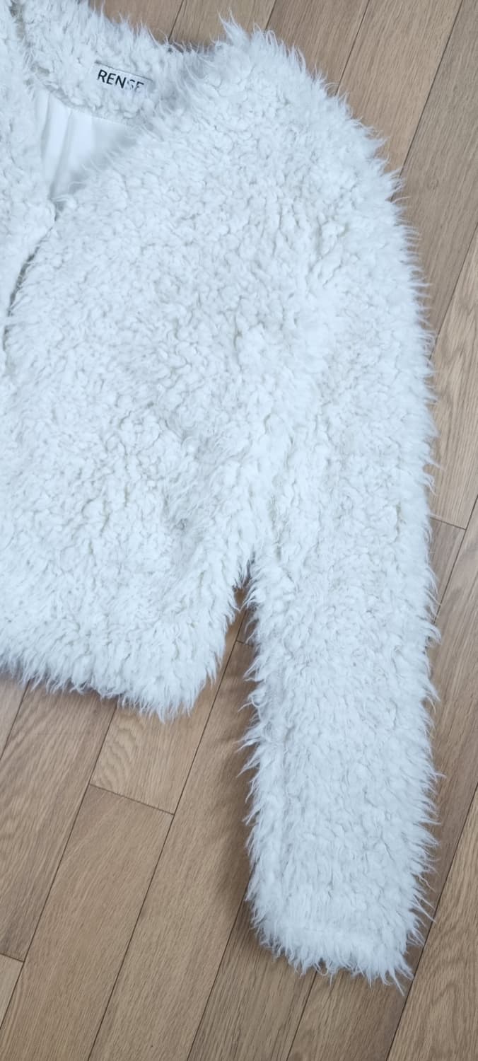 렌세 페이크 쉐어링 퍼 가디건 Free _ 여성 상품이미지5