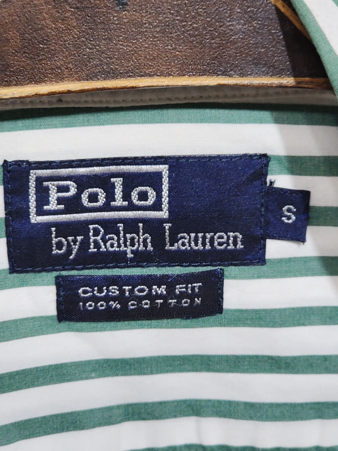 (M) 랄프로렌 폴로 남방 스트라이프 로고 셔츠  상품이미지3