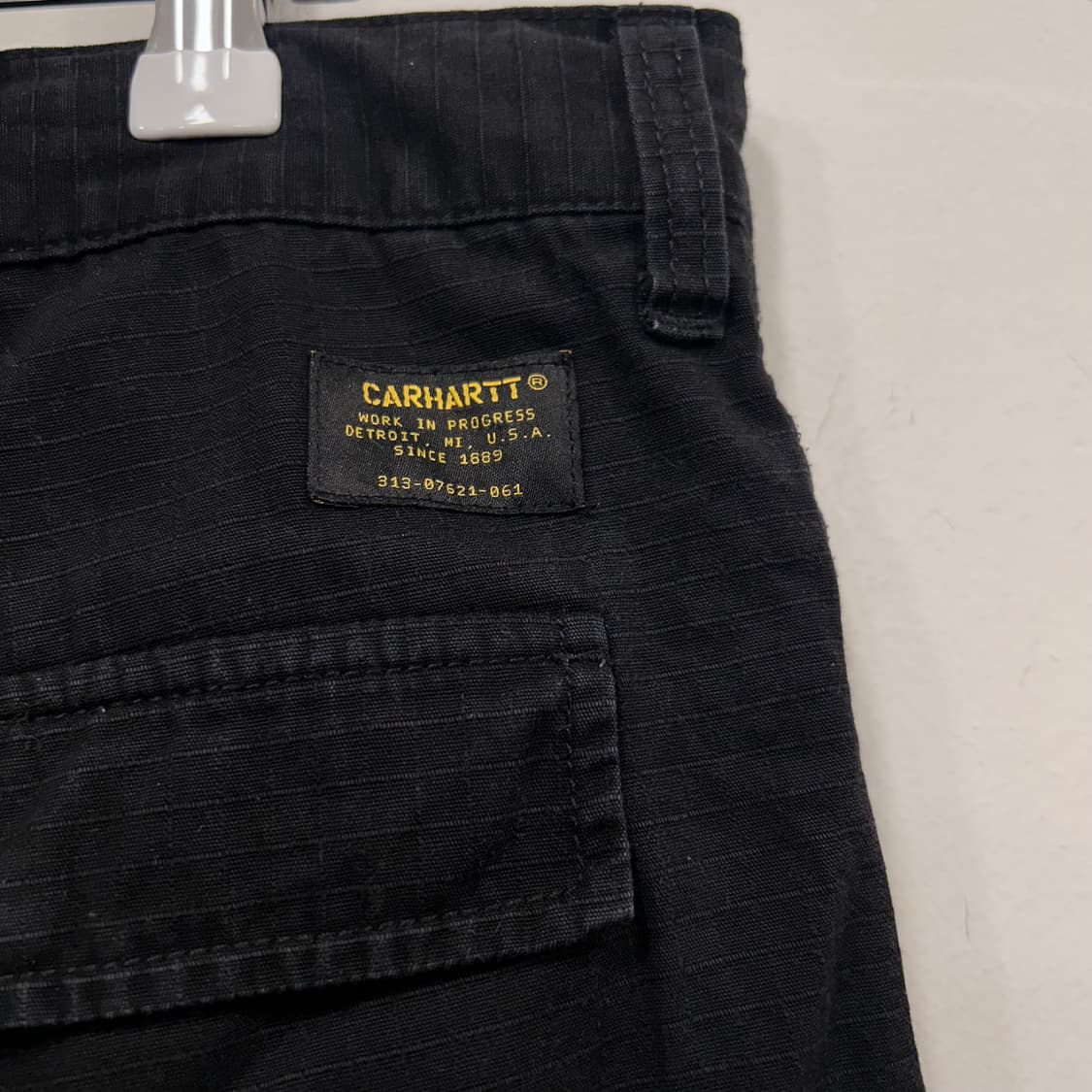 칼하트 립스탑 배색 카고 레귤러 고든팬츠 상품이미지5